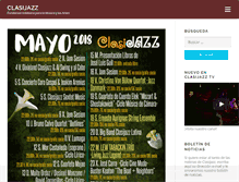 Tablet Screenshot of clasijazz.com